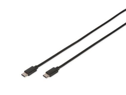 Digitus USB Type-C connection cable, type C to C M/M, 1.8m, High-Speed, bl