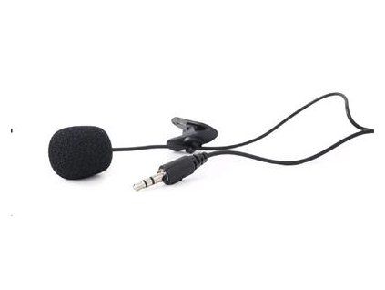 GEMBIRD Mikrofon s klipsnou, MIC-C-01, černý