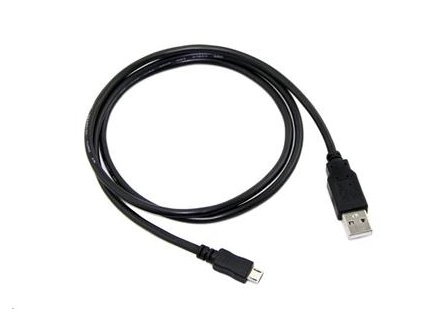 C-TECH Kabel USB 2.0 AM/Micro, 2m, černý