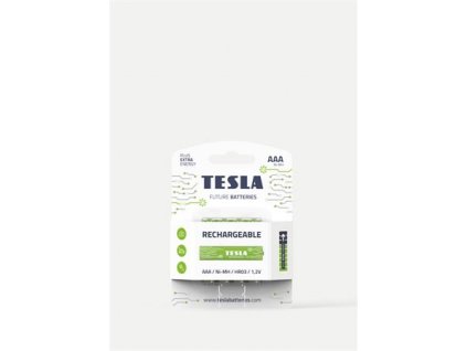 Tesla AAA RECHARGEABLE+ nabíjecí Ni-MH 800 mAh, 4 ks, NewDesign