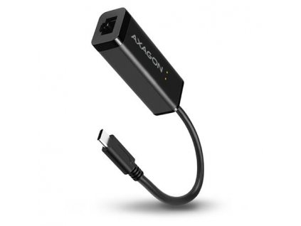 AXAGON ADE-SRC, USB3.1 Type-C - externí Gigabit Ethernet adaptér, auto install