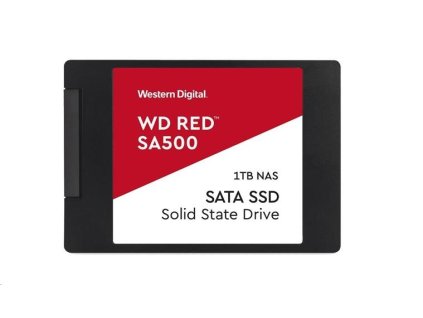 WD RED SSD 3D NAND WDS100T1R0A 1TB SATA/600, (R:560, W:530MB/s), 2.5"