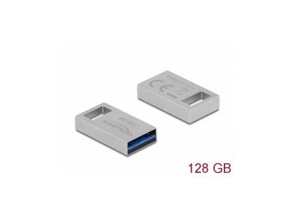 Delock Flash disk USB 3.2 Gen 1, 128 GB - kovový kryt