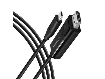 AXAGON RVC-DPC USB-C -> DisplayPort redukce / kabel 1.8m, 4K/60Hz
