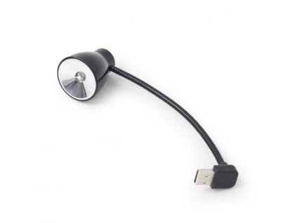 GEMBIRD USB lampička k notebooku GEMBIRD NL-02, flexibilní, černáUSB lampička k notebooku NL-02, flexibilní, černá