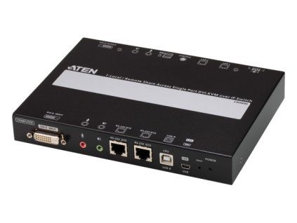 ATEN 1-Local/Remote Share Access Single Port DVI KVM over IP Switch