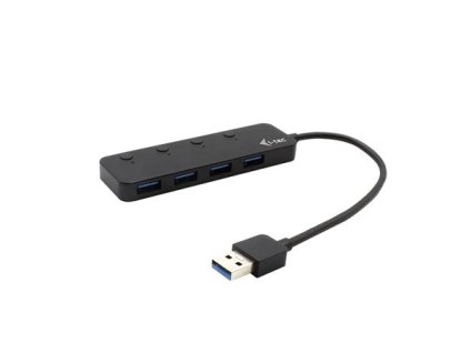 i-tec USB 3.0 Metal HUB 4 Port with individual On/Off Switches