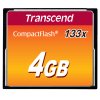 Transcend 4GB CF (133X) paměťová karta (MLC)