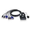 ATEN KVM přepínač CS-22U USB 2PC mini