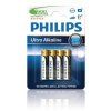 Philips baterie AAA ExtremeLife+, alkalická - 4ks