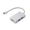 Digitus DisplayPort splitter cable, miniDP - DP+HDMI+DVI