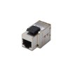 Digitus Modulární spojka CAT 6A, stíněná RJ45 až RJ45, připevnění na panel