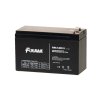 FUKAWA akumulátor FW 9-12 HRU (12V; 9Ah; faston 6,3mm; životnost 5let)