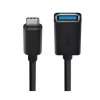 Belkin adaptér USB-C 3.0 to USB-A, 15cm, černá
