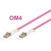 OPTIX LC-LC Optický patch cord 50/125 1m OM4 Duplex