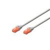Digitus Patch Cable, CAT 6 UTP, AWG 26, měď, šedý 30m