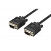 Digitus Připojovací kabel monitoru VGA, HD15 M / M, 5 m, 3Coax / 7C, 2xferit, bl
