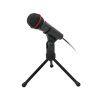 C-TECH Stolní mikrofon MIC-01, 3,5mm stereo jack, kabel 2.5m