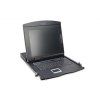 Digitus Modular console with 19" TFT (48,3cm), 16-port KVM & Touchpad, turkish keyboard
