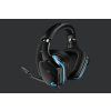 Logitech náhlavní drátová herní souprava G635 7.1 DTS Lightsync - černé