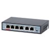 MaxLink PoE switch PSBT-6-4P-250, 6x LAN/4x PoE 250m, 802.3af/at/bt