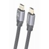 CABLEXPERT Kabel HDMI 2.0, 1m, opletený, černý, ethernet, blister