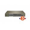 Tenda TEF1126P-24-250W (24xPoE 802.3af/at 10/100Mbps, Uplink 1xRJ45 + 1xSFP 1Gbs),250W