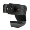 C-TECH webkamera CAM-11FHD, 1080P, mikrofon, černá