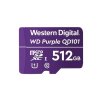 WD MicroSDXC karta 512GB Purple WDD512G1P0C Class 10 (R:100/W:60 MB/s)
