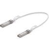 Ubiquiti UC-DAC-SFP+, UniFi SFP DAC Patch Cable, 0,5m, 10Gbps, bílý