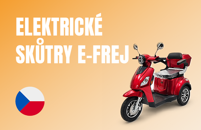 Elektrické skútry e-FREJ