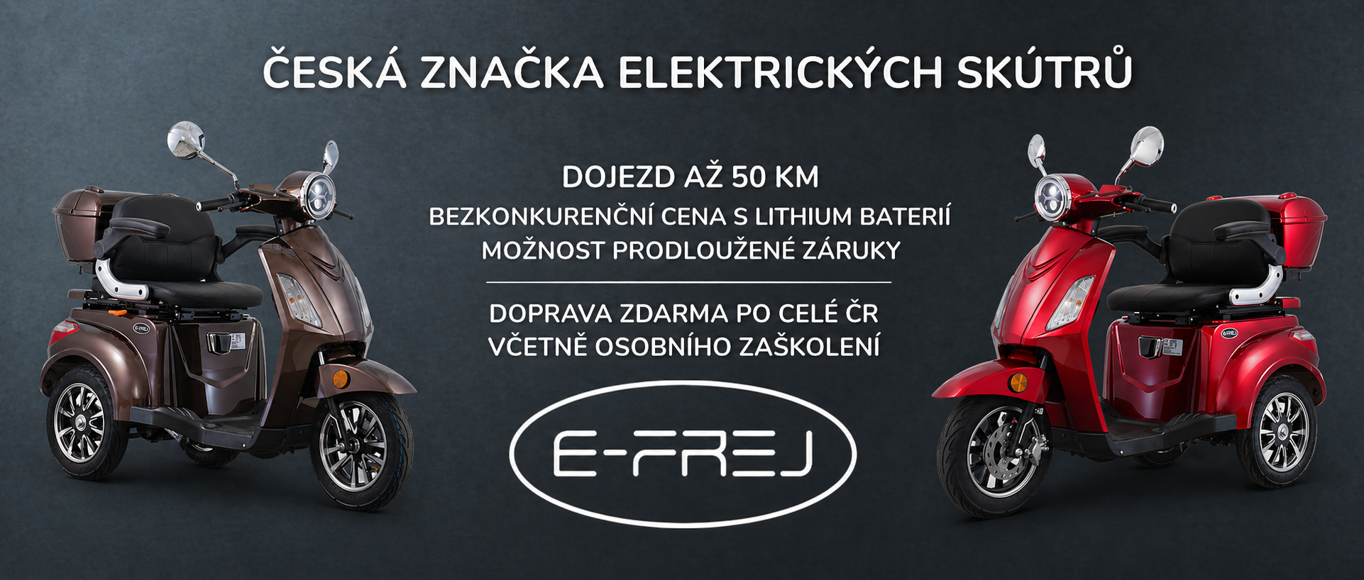 Elektrovoziky E-Frej