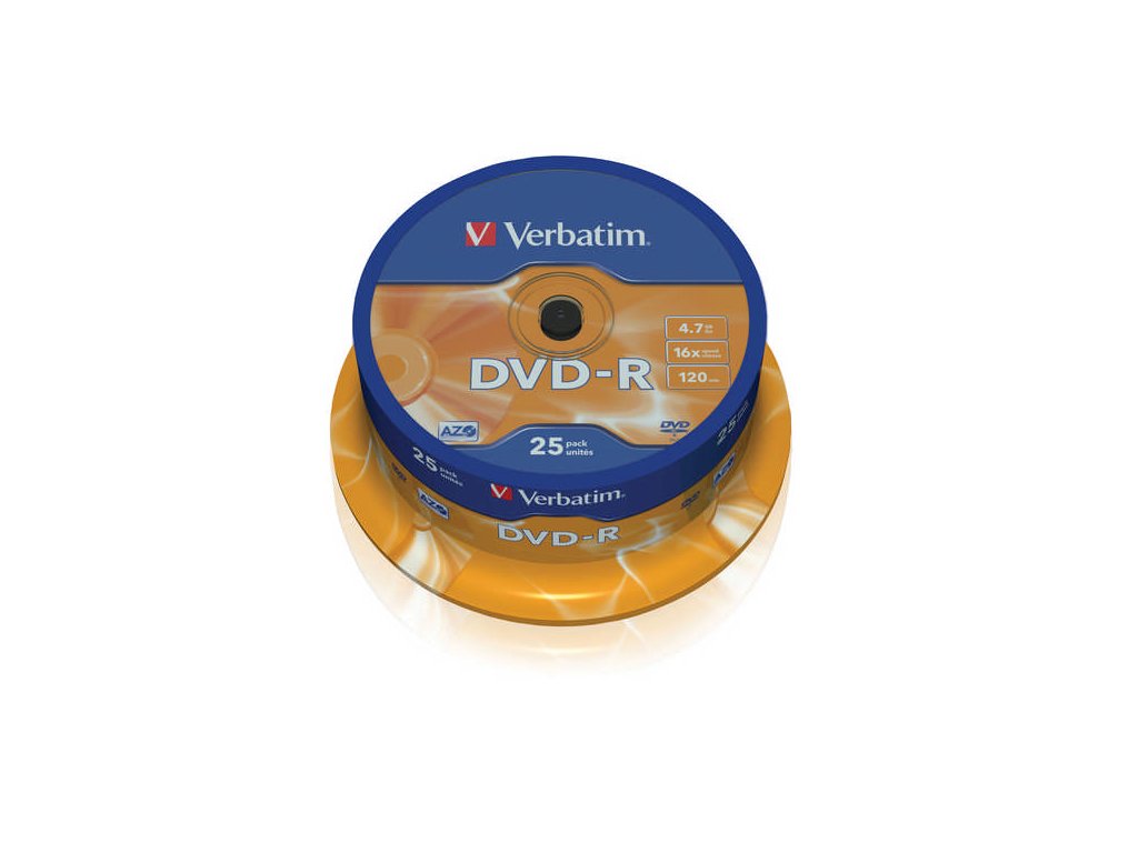 Verbatim DVD-R 4.7GB 16x 25cake