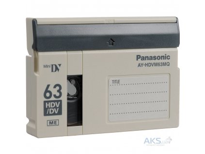 PANASONIC AY-DVM 63PQ miniDV Videokazeta