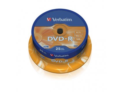 Verbatim DVD-R 4.7GB 16x 25cake