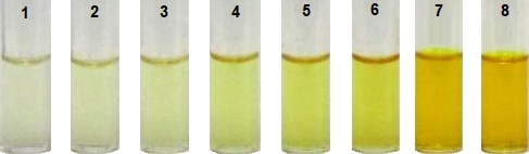 Gardner color scale 1-8a