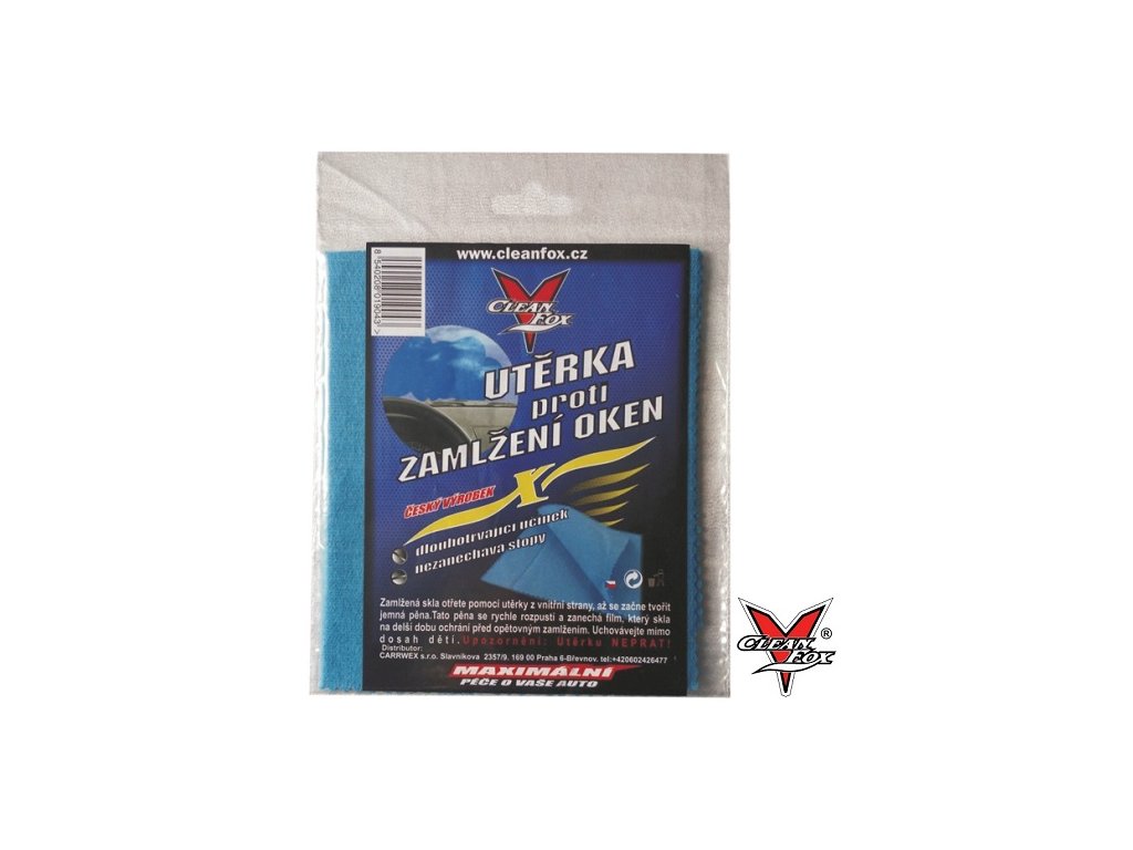 cleanfox utěrka proti zamlžení