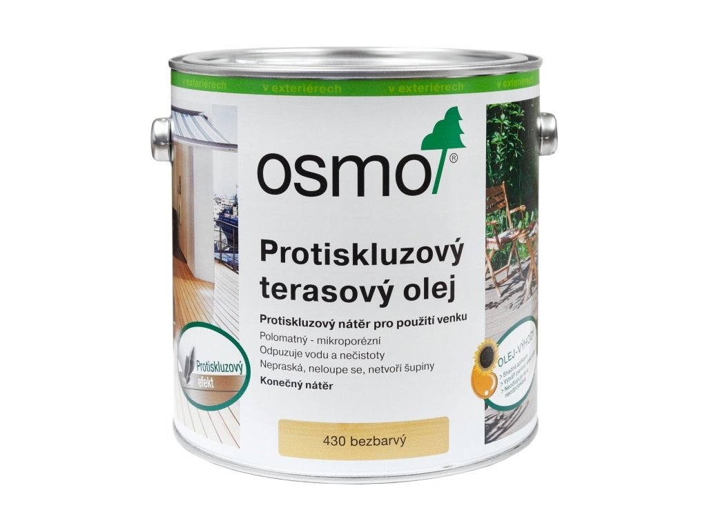 Protiskluzový terasový olej 430