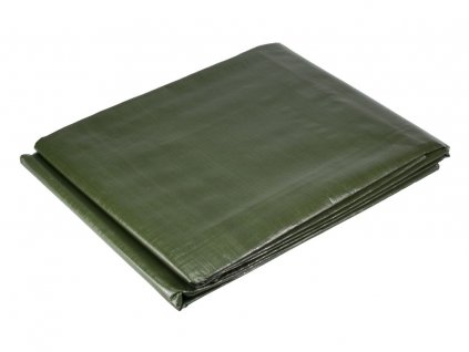 LEVIOR® Plachta zakrývací PE s oky PROFI, rozměr 2×3 m, 200 g/m2, zelená