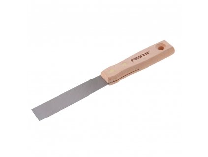 FESTA® Špachtle ocelová, š. 30 mm, dřevěná rukojeť
