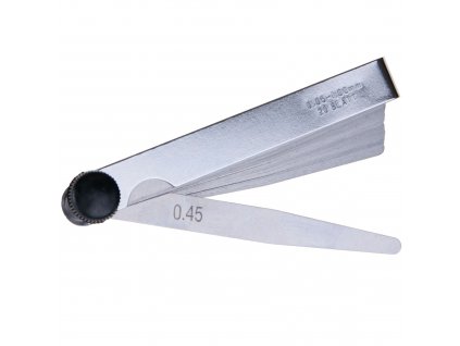 LEVIOR® Měrky spárové ocelové, 20 listů, 0.05 – 1.0 mm