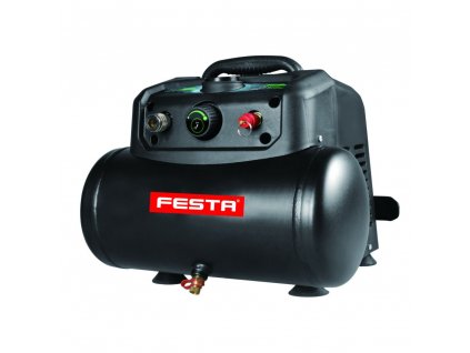 FESTA® Kompresor bezolejový, 1200 W, nádoba 6 l, 8 bar, 116 l/min