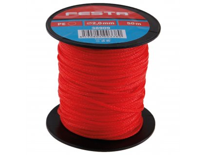 FESTA® Zednický provázek polyetylenový - červený 2,0 mm x 50 m