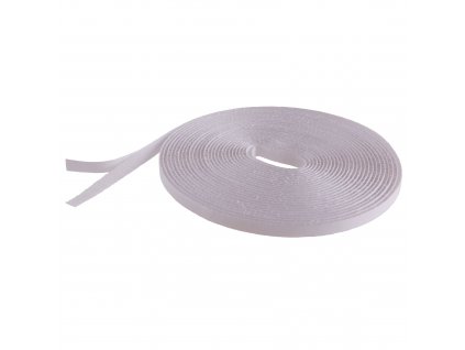 LEVIOR® Páska samolepicí se suchým zipem, 9 mm × 7 m, bílá