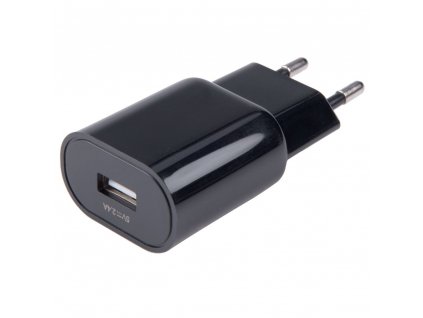 EXTOL® ENERGY Nabíječka USB, 5 V, 2,4 A, 12 W, 100-240 V, černá