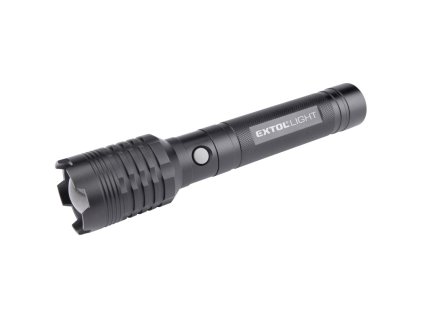 EXTOL® LIGHT Svítilna LED COB 60 W ZOOM 4000 lm powerbanka 4 Ah kabel USB micro / USB-C / Apple Lightning