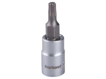 FORTUM® Hlavice šroubovací gola 1/4", TORX T20×37 mm, CrV S2