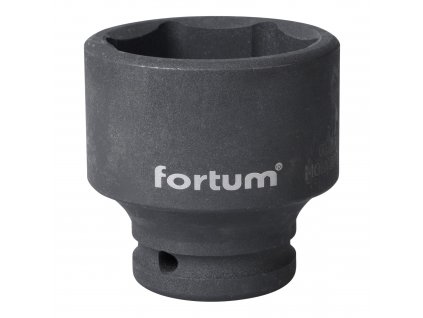 FORTUM® Hlavice nástrčná, rázová, gola 3/4", HEX 50×68 mm, CrMoV