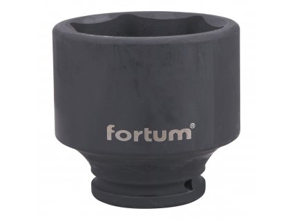 FORTUM® Hlavice nástrčná, rázová, gola 3/4", HEX 70×90 mm, CrMoV