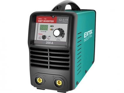 EXTOL® INDUSTRIAL Svářecí invertor SMART, 200 A, mmA+TIG